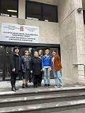 ვეჯინის საჯარო სკოლის მოსწავლეების ვიზიტი ცენტრში